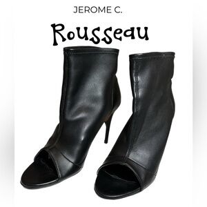 ROUSSEAU- Clothild Peep-Toe Booties